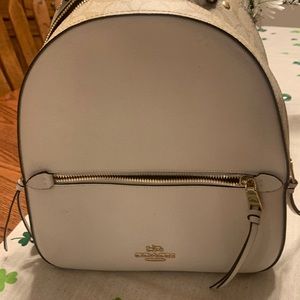 Coach signature style backpack